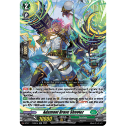 Vanguard_TCG_card_DZ-BT11_036EN_RR_Adamant_Brave_Shooter_Symphony_of_Might_Bloom