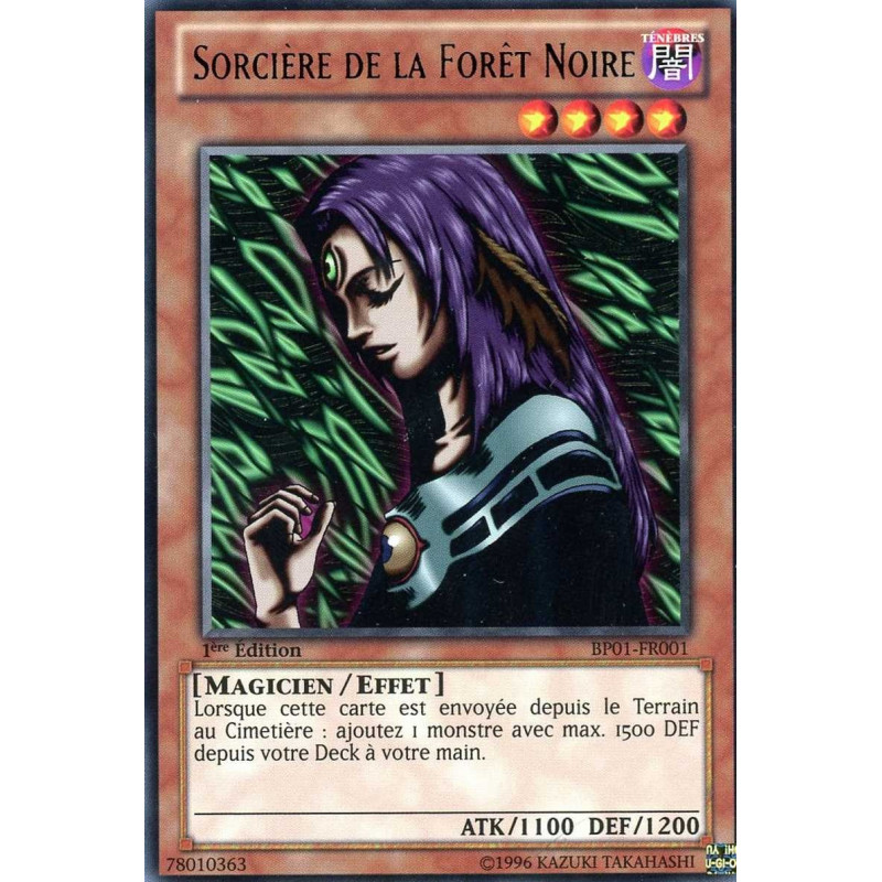 Yu-Gi-Oh-TCG-BP01-FR001-R-Sorci-re-de-la-For-t-Noire-Battle-Pack-1-l-Aube-Epique