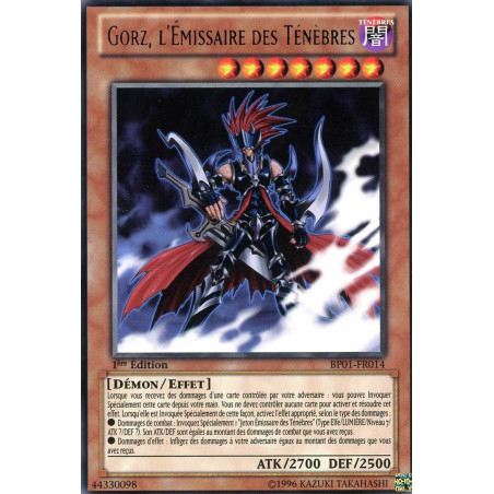 Yu-Gi-Oh-TCG-BP01-FR014-R-Gorz-l-missaire-des-T-n-bres-Battle-Pack-1-l-Aube-Epique