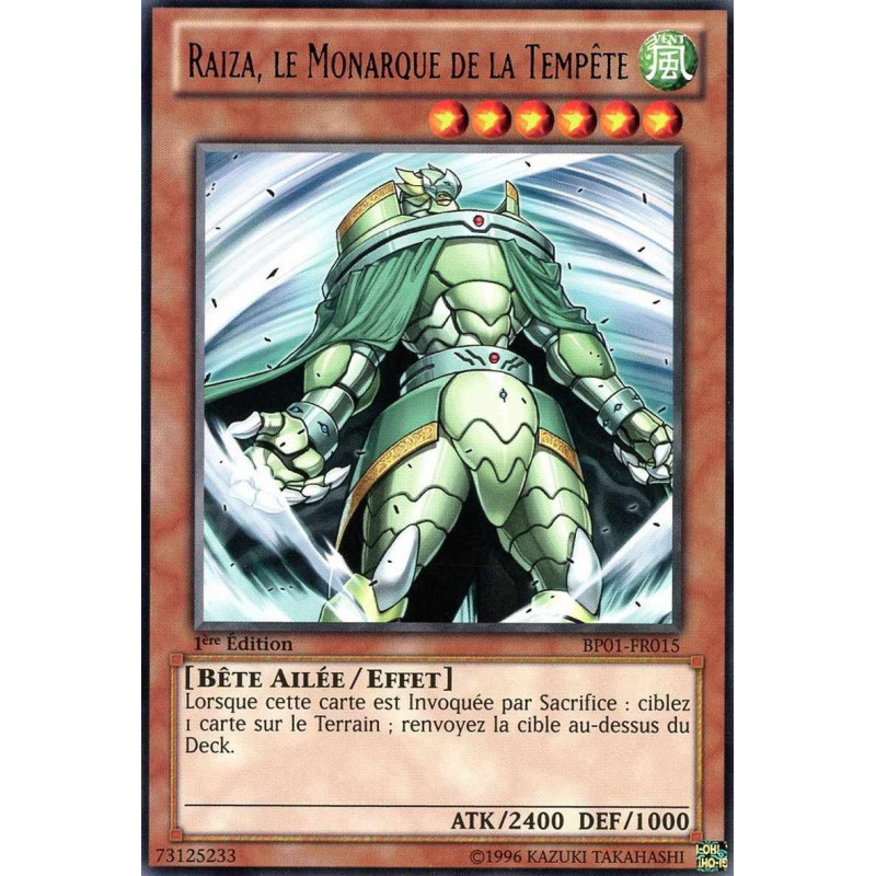 Yu-Gi-Oh-TCG-BP01-FR015-R-Raiza-le-Monarque-de-la-Temp-te-Battle-Pack-1-l-Aube-Epique