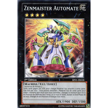 Yu-Gi-Oh-TCG-BP01-FR028-R-Zenmaister-Automate-Battle-Pack-1-l-Aube-Epique