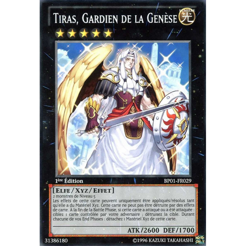 Yu-Gi-Oh-TCG-BP01-FR029-R-Tiras-Gardien-de-la-Gen-se-Battle-Pack-1-l-Aube-Epique
