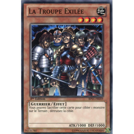Yu-Gi-Oh-TCG-BP01-FR059-C-La-Troupe-Exil-e-Battle-Pack-1-l-Aube-Epique