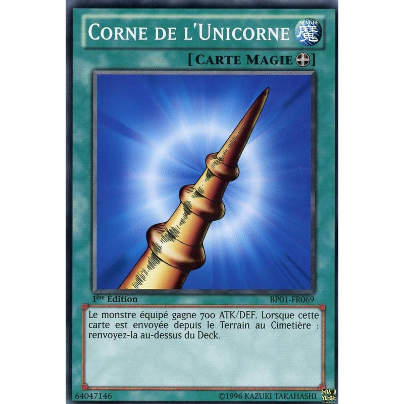 Yu-Gi-Oh-TCG-BP01-FR069-C-Corne-de-l-Unicorne-Battle-Pack-1-l-Aube-Epique