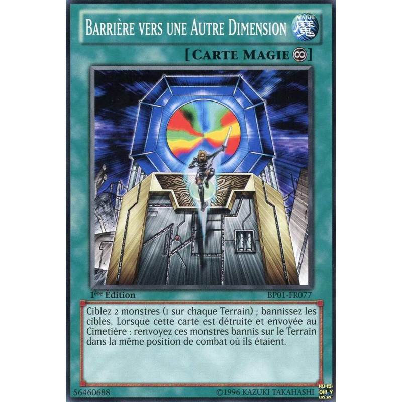 Yu-Gi-Oh-TCG-BP01-FR077-C-Barri-re-vers-une-Autre-Dimension-Battle-Pack-1-l-Aube-Epique