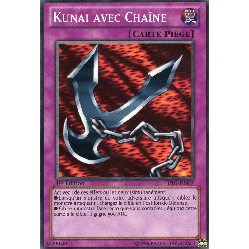 Yu-Gi-Oh-TCG-BP01-FR087-C-Kunai-avec-Cha-ne-Battle-Pack-1-l-Aube-Epique