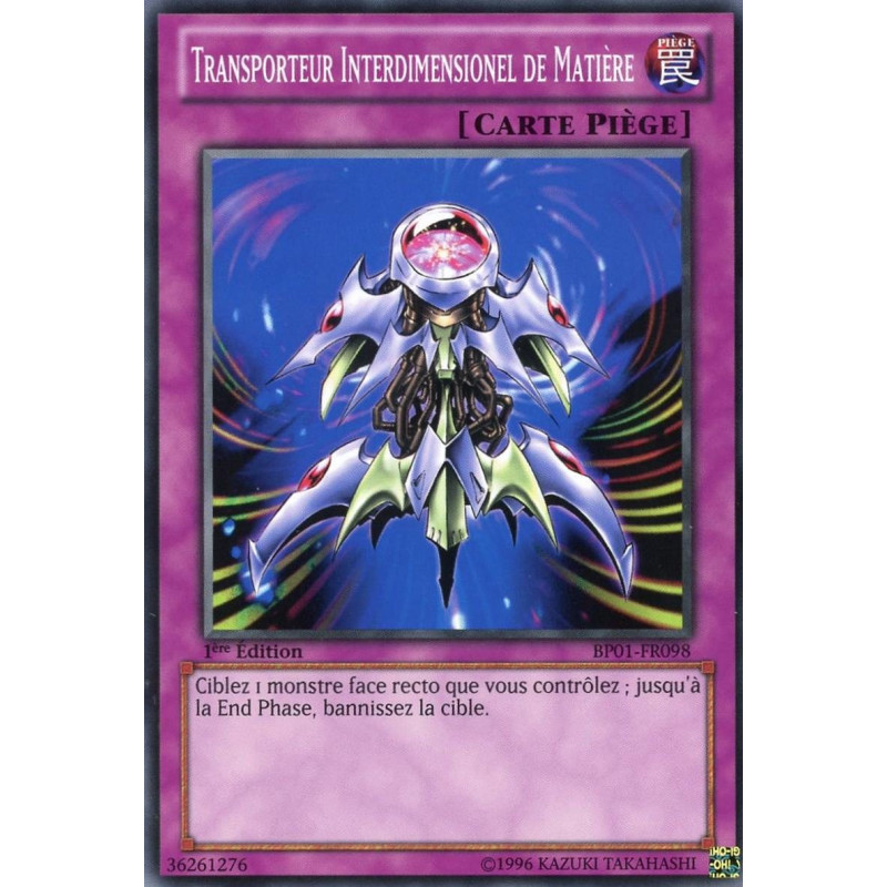 Yu-Gi-Oh-TCG-BP01-FR098-C-Transporteur-Interdimensionel-de-Mati-re-Battle-Pack-1-l-Aube-Epique