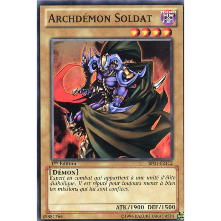 Yu-Gi-Oh-TCG-BP01-FR112-C-Archd-mon-Soldat-Battle-Pack-1-l-Aube-Epique