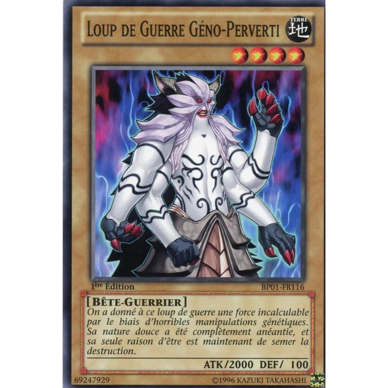 Yu-Gi-Oh-TCG-BP01-FR116-C-Loup-de-Guerre-G-no-Perverti-Battle-Pack-1-l-Aube-Epique