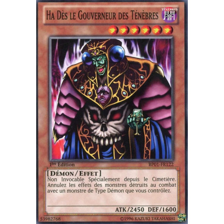 Yu-Gi-Oh-TCG-BP01-FR122-C-Ha-D-s-le-Gouverneur-des-T-n-bres-Battle-Pack-1-l-Aube-Epique
