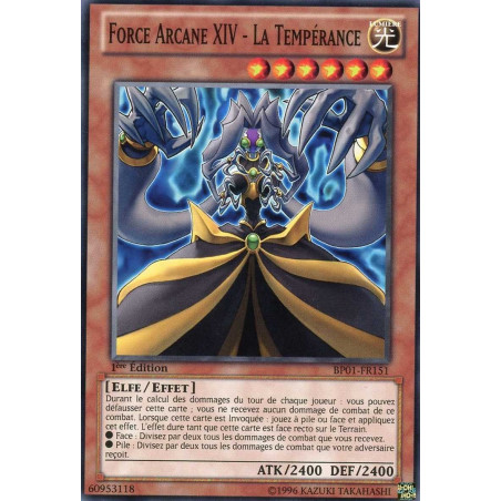 Yu-Gi-Oh-TCG-BP01-FR151-C-Force-Arcane-XIV-La-Temp-rance-Battle-Pack-1-l-Aube-Epique