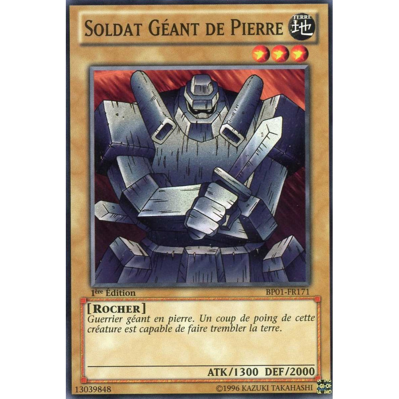 Yu-Gi-Oh-TCG-BP01-FR171-C-Soldat-G-ant-de-Pierre-Battle-Pack-1-l-Aube-Epique