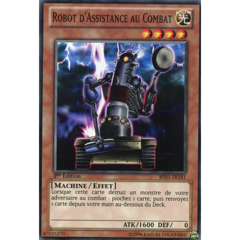 Yu-Gi-Oh-TCG-BP01-FR181-C-Robot-d-Assistance-au-Combat-Battle-Pack-1-l-Aube-Epique