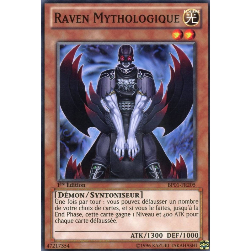 Yu-Gi-Oh-TCG-BP01-FR205-C-Raven-Mythologique-Battle-Pack-1-l-Aube-Epique