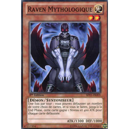 Yu-Gi-Oh-TCG-BP01-FR205-C-Raven-Mythologique-Battle-Pack-1-l-Aube-Epique