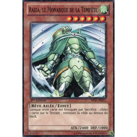 Yu-Gi-Oh-TCG-ST-BP01-FR015-ST-Raiza-le-Monarque-de-la-Temp-te-Battle-Pack-1-l-Aube-Epique