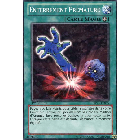 Yu-Gi-Oh-TCG-ST-BP01-FR040-ST-Enterrement-Pr-matur-Battle-Pack-1-l-Aube-Epique