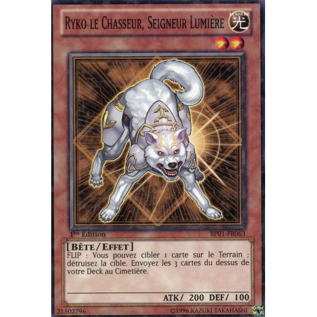 Yu-Gi-Oh-TCG-ST-BP01-FR063-ST-Ryko-le-Chasseur-Seigneur-Lumi-re-Battle-Pack-1-l-Aube-Epique