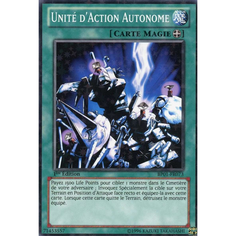 Yu-Gi-Oh-TCG-ST-BP01-FR073-ST-Unit-d-Action-Autonome-Battle-Pack-1-l-Aube-Epique
