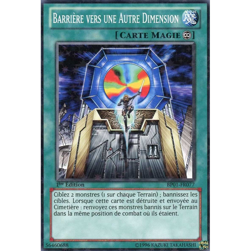 Yu-Gi-Oh-TCG-ST-BP01-FR077-ST-Barri-re-vers-une-Autre-Dimension-Battle-Pack-1-l-Aube-Epique