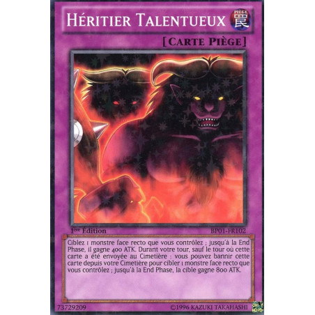 Yu-Gi-Oh-TCG-ST-BP01-FR102-ST-H-ritier-Talentueux-Battle-Pack-1-l-Aube-Epique