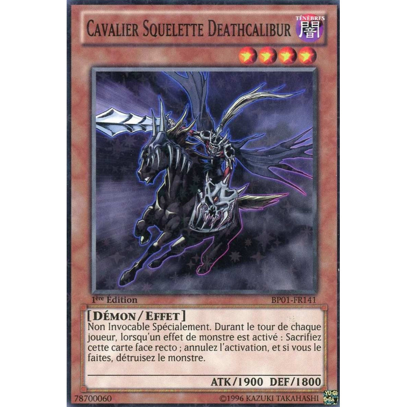Yu-Gi-Oh-TCG-ST-BP01-FR141-ST-Cavalier-Squelette-Deathcalibur-Battle-Pack-1-l-Aube-Epique