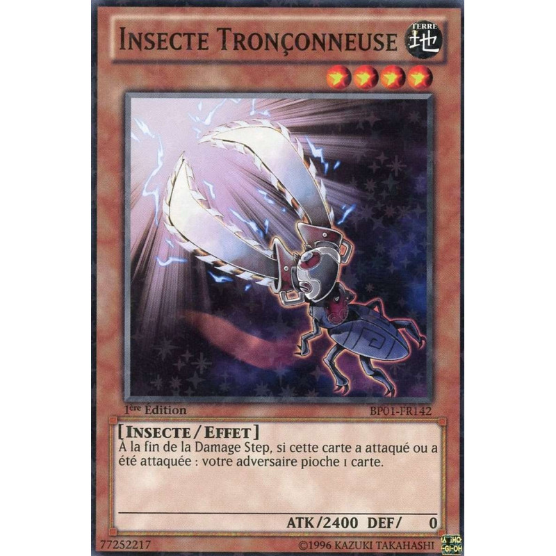Yu-Gi-Oh-TCG-ST-BP01-FR142-ST-Insecte-Tron-onneuse-Battle-Pack-1-l-Aube-Epique