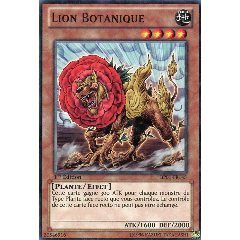 Yu-Gi-Oh-TCG-ST-BP01-FR145-ST-Lion-Botanique-Battle-Pack-1-l-Aube-Epique