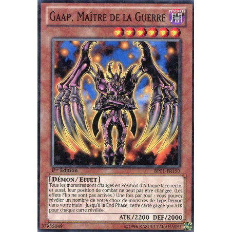 Yu-Gi-Oh-TCG-ST-BP01-FR150-ST-Gaap-Ma-tre-de-la-Guerre-Battle-Pack-1-l-Aube-Epique