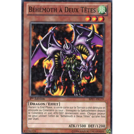 Yu-Gi-Oh-TCG-ST-BP01-FR179-ST-B-h-moth-Deux-T-tes-Battle-Pack-1-l-Aube-Epique
