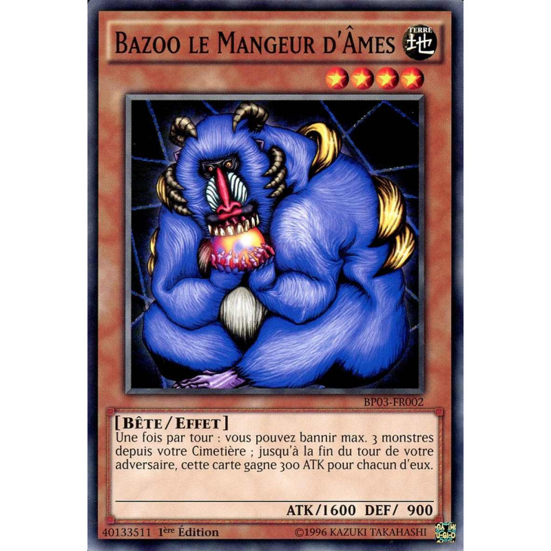 Yu-Gi-Oh-TCG-BP03-FR002-R-Bazoo-le-Mangeur-d-mes-Battle-Pack-3-La-Ligue-des-Monstres