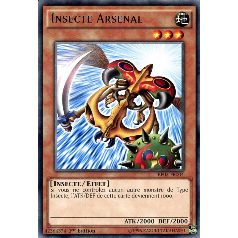 Yu-Gi-Oh-TCG-BP03-FR004-R-Insecte-Arsenal-Battle-Pack-3-La-Ligue-des-Monstres
