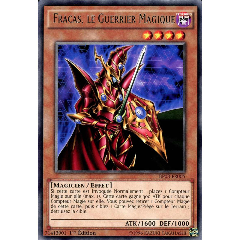 Yu-Gi-Oh-TCG-BP03-FR005-R-Fracas-le-Guerrier-Magique-Battle-Pack-3-La-Ligue-des-Monstres