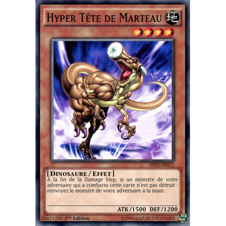 Yu-Gi-Oh-TCG-BP03-FR012-R-Hyper-T-te-de-Marteau-Battle-Pack-3-La-Ligue-des-Monstres