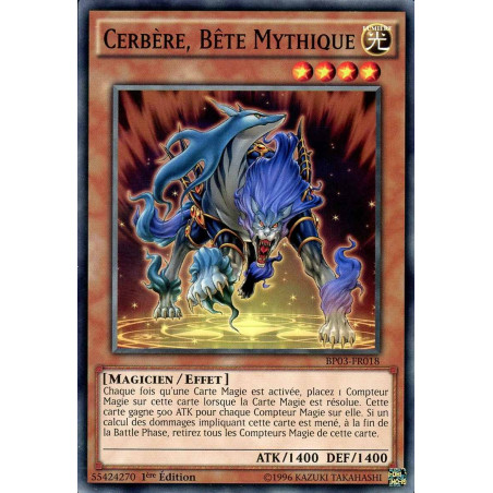 Yu-Gi-Oh-TCG-BP03-FR018-R-Cerb-re-B-te-Mythique-Battle-Pack-3-La-Ligue-des-Monstres