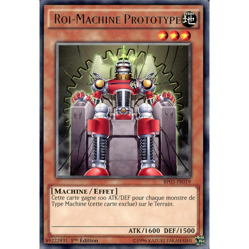Yu-Gi-Oh-TCG-BP03-FR019-R-Roi-Machine-Prototype-Battle-Pack-3-La-Ligue-des-Monstres