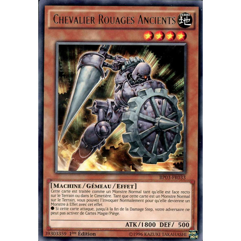 Yu-Gi-Oh-TCG-BP03-FR033-R-Chevalier-Rouages-Ancients-Battle-Pack-3-La-Ligue-des-Monstres