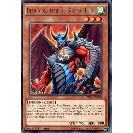 Yu-Gi-Oh-TCG-BP03-FR058-R-D-mon-des-Temp-tes-Koa-ki-Meiru-Battle-Pack-3-La-Ligue-des-Monstres