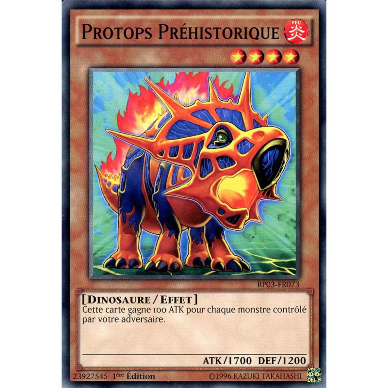 Yu-Gi-Oh-TCG-BP03-FR073-R-Protops-Pr-historique-Battle-Pack-3-La-Ligue-des-Monstres