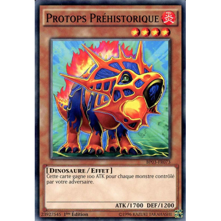 Yu-Gi-Oh-TCG-BP03-FR073-R-Protops-Pr-historique-Battle-Pack-3-La-Ligue-des-Monstres