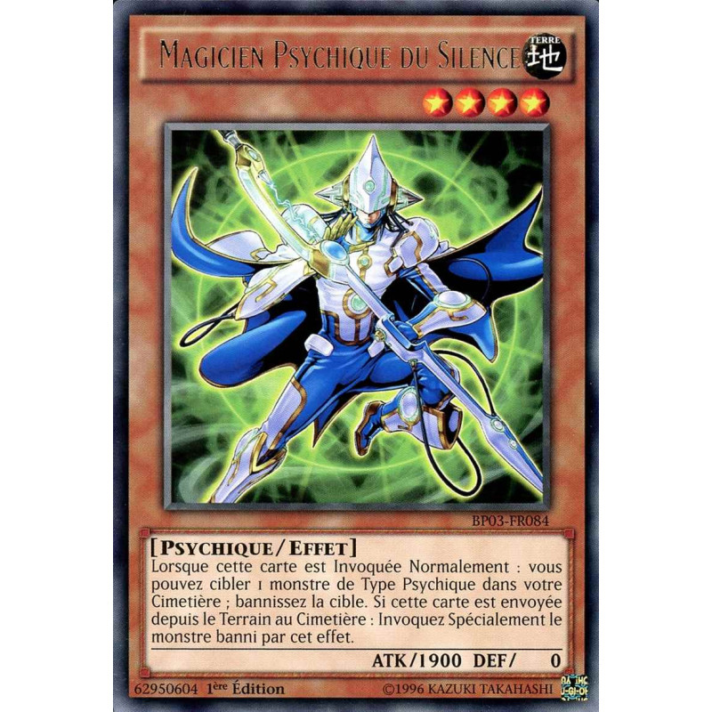 Yu-Gi-Oh-TCG-BP03-FR084-R-Magicien-Psychique-du-Silence-Battle-Pack-3-La-Ligue-des-Monstres