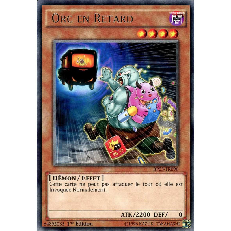 Yu-Gi-Oh-TCG-BP03-FR096-R-Orc-en-Retard-Battle-Pack-3-La-Ligue-des-Monstres
