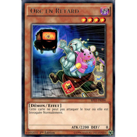 Yu-Gi-Oh-TCG-BP03-FR096-R-Orc-en-Retard-Battle-Pack-3-La-Ligue-des-Monstres
