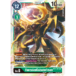 Digimon_TCG_BT1-081_HerculesKabuterimon_Super_Rare_New_Evolution_Card_Game