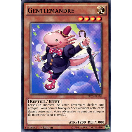 Yu-Gi-Oh-TCG-BP03-FR106-R-Gentlemandre-Battle-Pack-3-La-Ligue-des-Monstres