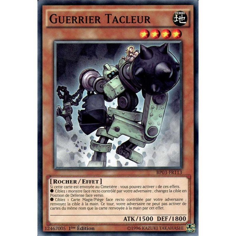 Yu-Gi-Oh-TCG-BP03-FR113-R-Guerrier-Tacleur-Battle-Pack-3-La-Ligue-des-Monstres