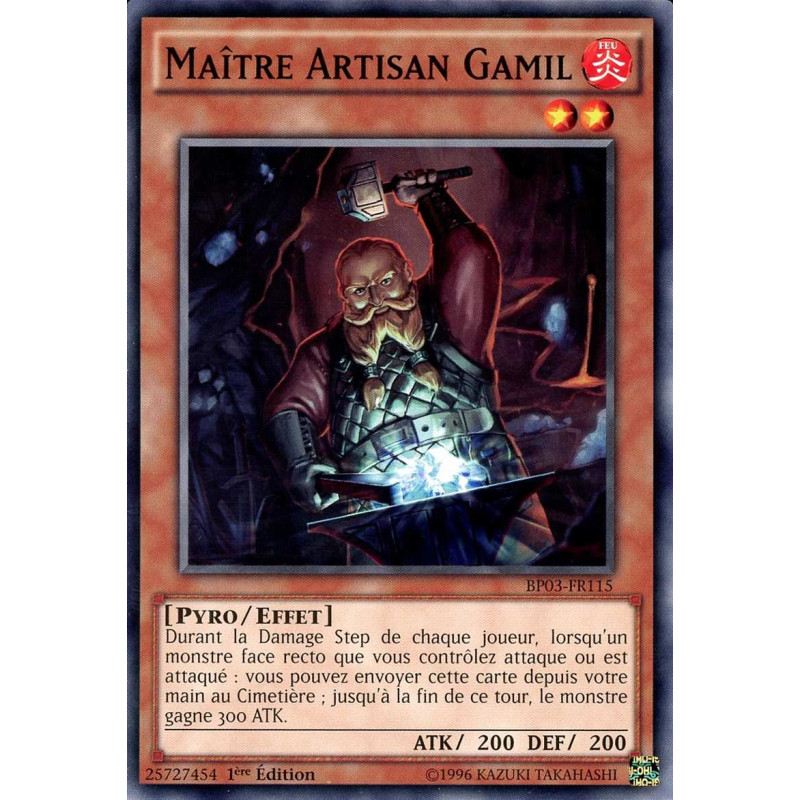 Yu-Gi-Oh-TCG-BP03-FR115-R-Ma-tre-Artisan-Gamil-Battle-Pack-3-La-Ligue-des-Monstres