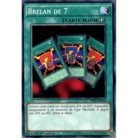 Yu-Gi-Oh-TCG-BP03-FR135-R-Brelan-de-7-Battle-Pack-3-La-Ligue-des-Monstres