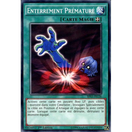 Yu-Gi-Oh-TCG-BP03-FR136-R-Enterrement-Pr-matur-Battle-Pack-3-La-Ligue-des-Monstres