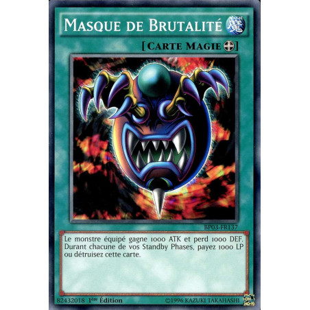 Yu-Gi-Oh-TCG-BP03-FR137-R-Masque-de-Brutalit-Battle-Pack-3-La-Ligue-des-Monstres
